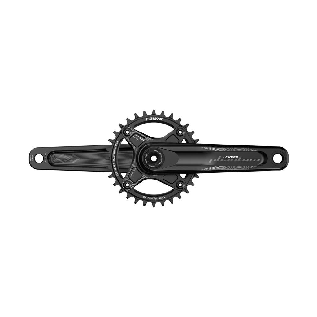 Giò Dĩa Fovno Crankset Phantom + BB + Chainring Dekas