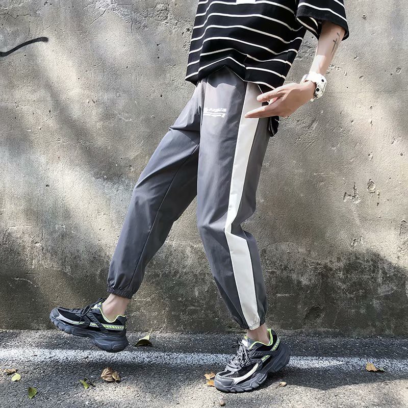 Quần dài thể thao phong cách Hàn Quốc dành cho nam 3 màu (M-3XL) tùy chọn