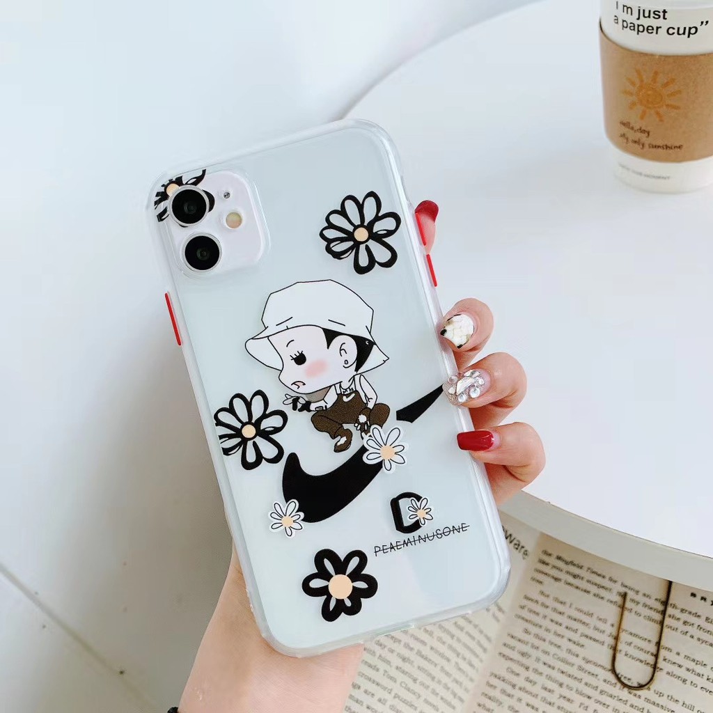 Ốp điện thoại mềm hình hoa cúc nhỏ cho iPhone11 11Promax 12mini 12 Pro Promax 7Plus 7 8 8 X XR XSmax SE2020 | BigBuy360 - bigbuy360.vn