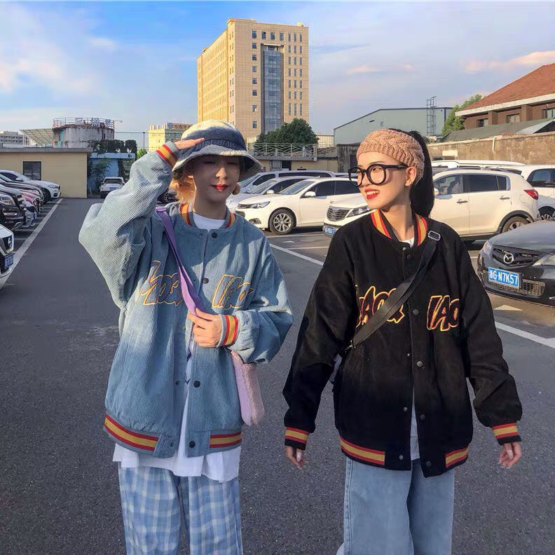 Áo Khoác Bomber/ Áo Khoác Kaki Bomber jacket Nhung Tăm Nam Nữ Unisex HOT TREND | BigBuy360 - bigbuy360.vn