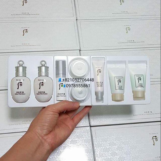 SÉT TRẮNG DA MỜ THÂM  NÁM  WHOO MINI