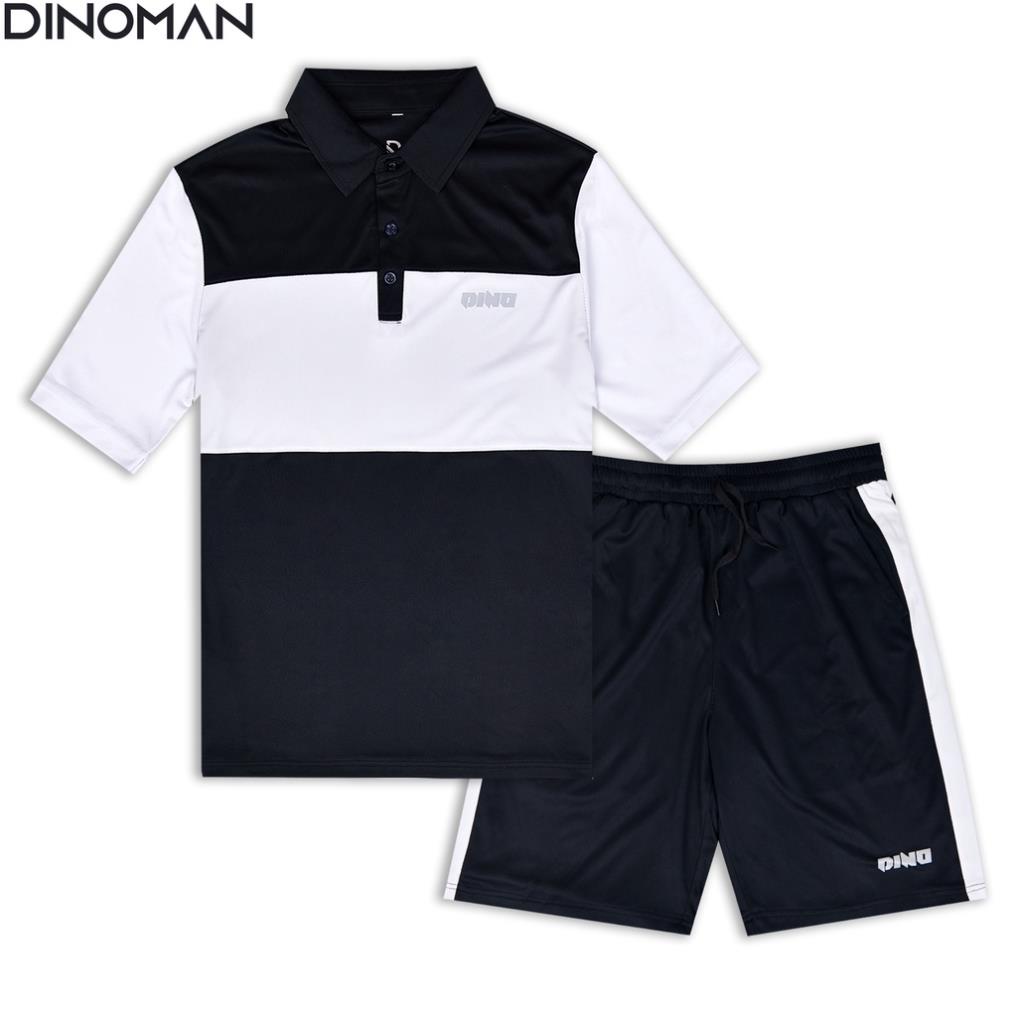 Bộ Thể Thao POLO DINOMAN Vải Thun Lạnh Cao Cấp Phù Hợp Mặc Nhà Hoặc Chơi Thể Thao ⚡