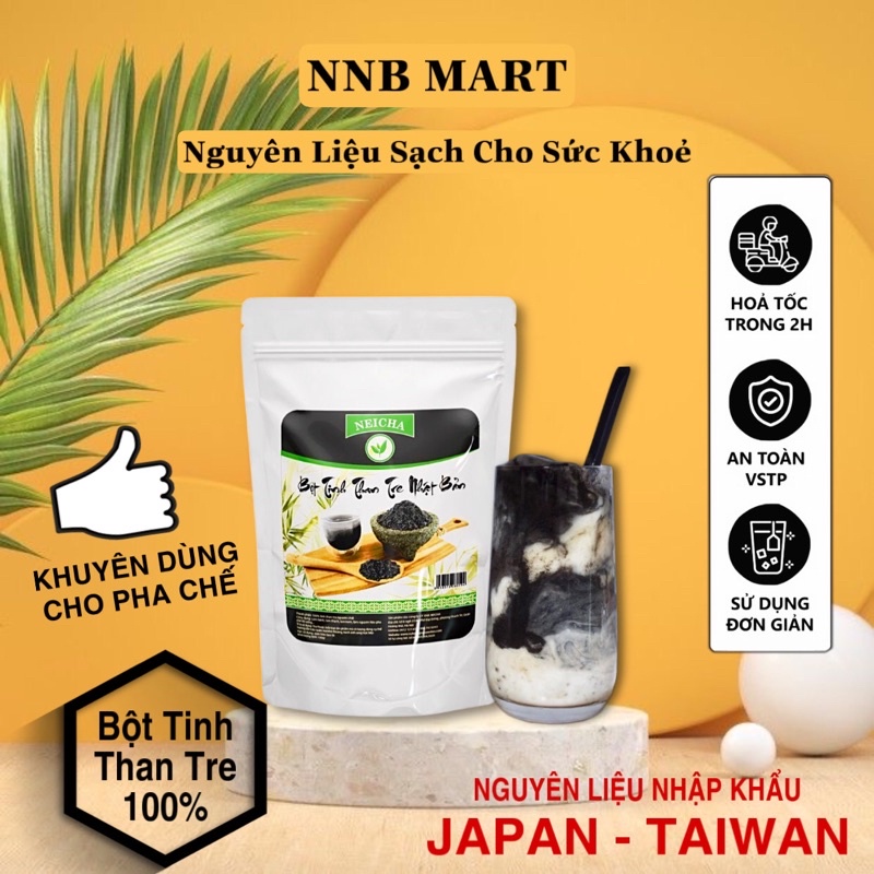 Bột Tinh Than Tre Neicha Thượng Hạng/ NGUYÊN LIỆU PHA CHẾ ĐỒ UỐNG, LÀM BÁNH, LÀM KEM thơm ngon hảo hạng.