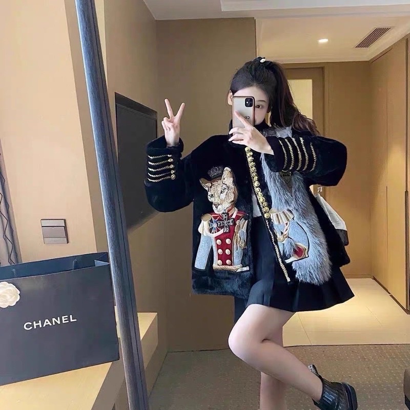 ❤️Áo khoác lông phong cách Hoàng Gia❤️