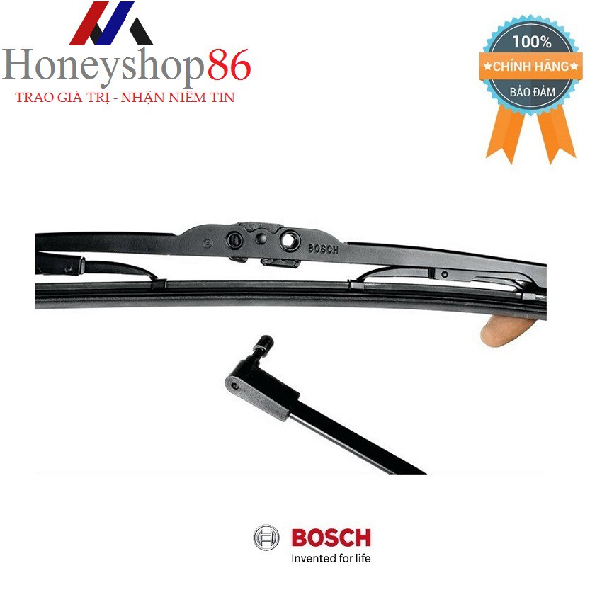 Bộ 2 Thanh Gạt Mưa xe ForTuner đời 2005-2016 Bosch Advantage : 19inch <48cm> và 21inch<53cm> HONEYSHOP86