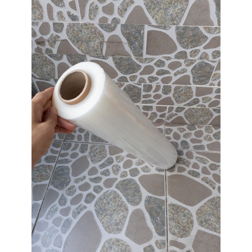 Màng PE Chuyên Dụng Đóng Bọc Hàng - Màng CoTrắng Trong Lõi Siêu Mõng - 3kg - Dài 50CM