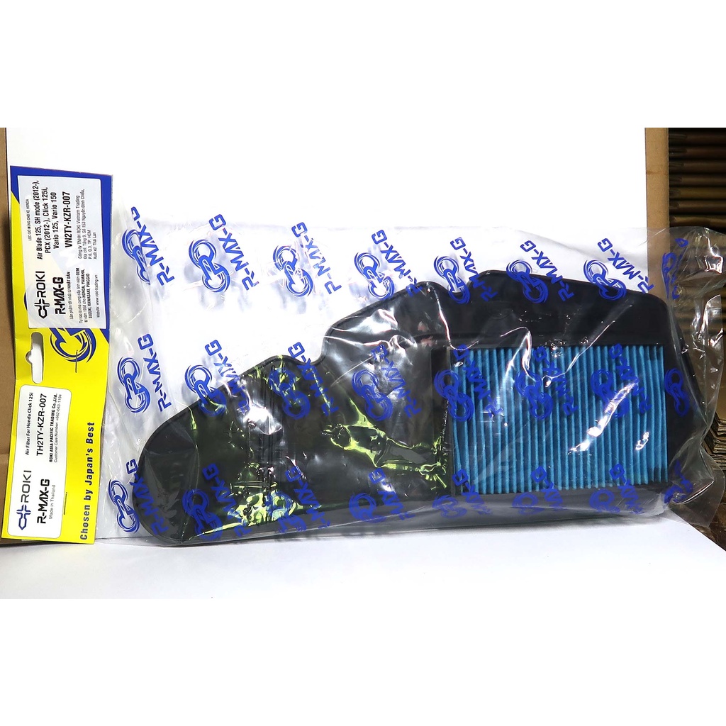 Lọc gió Roki R-Max dành cho xe Ab125,SH Mode, PCX