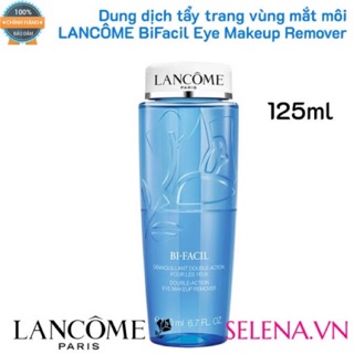 Tẩy trang chuyên dụng mắt môi Lacome chai to 200ml