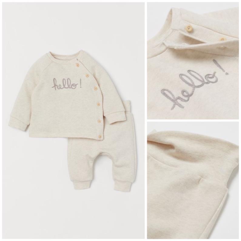 Set bộ cotton mềm newborn cho bé săn sale