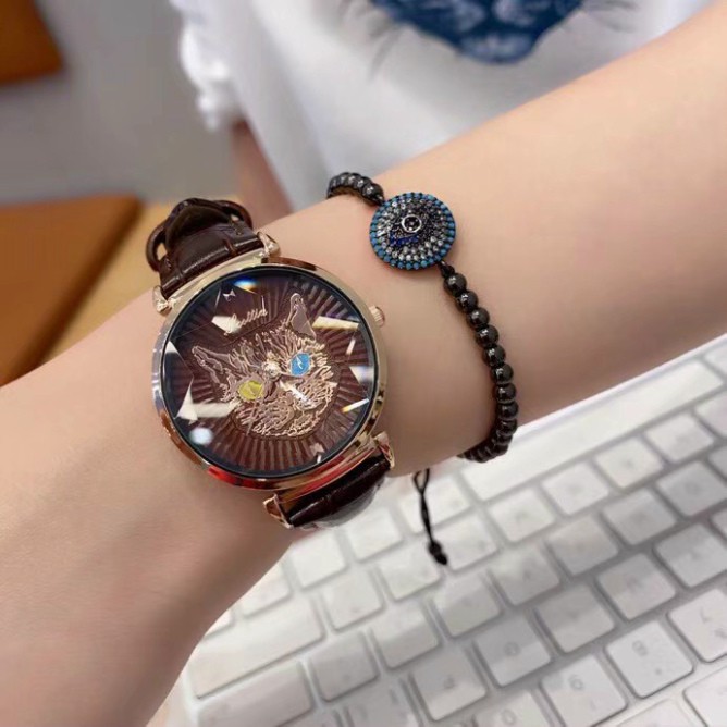 [Hàng mới về] Đồng Hồ Đeo Tay Scottie Con Mèo Điên Dành Cho Nữ Cao Cấp 3T Swatch | BigBuy360 - bigbuy360.vn