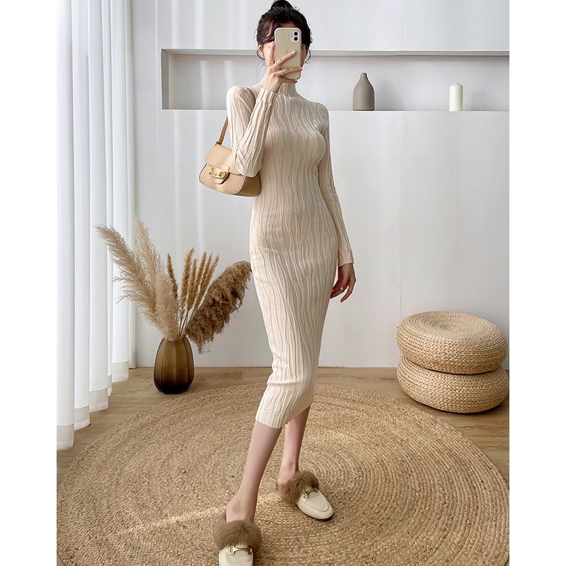 (Sẵn) Váy len body hàng QCCC