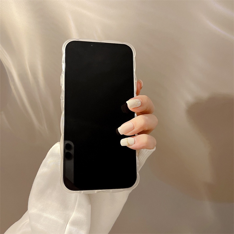 Ốp điện thoại  trong lượn sóng Hoa Tulip 6/6s/6plus/6splus/7/7plus/8/8plus/xs/11/12/13/14/Pro/Plus/Promax TLS1