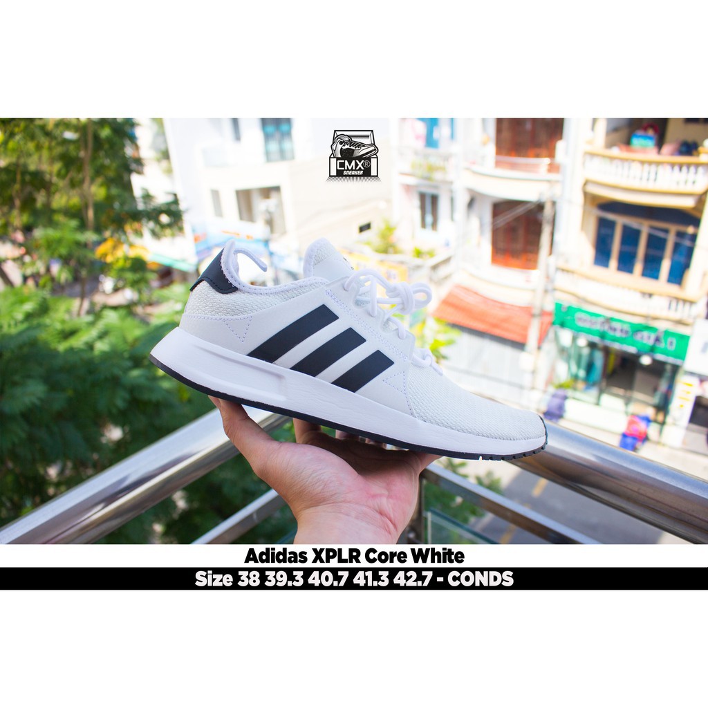 [Adidas giày]😘 [ HÀNG CHÍNH HÃNG ] Giày Adidas XPLR Black.White ( CQ2406 ) - REAL AUTHETIC 100% ?