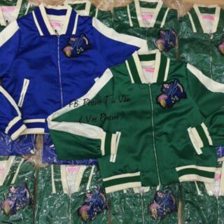 Áo bomber thêu