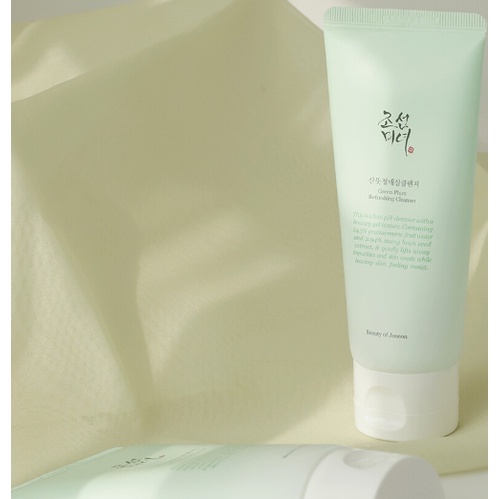 [Hàng mới về] Sữa rửa mặt JOSEON chiết xuất mận xanh lá cây làm tươi mới chăm sóc da 100ml