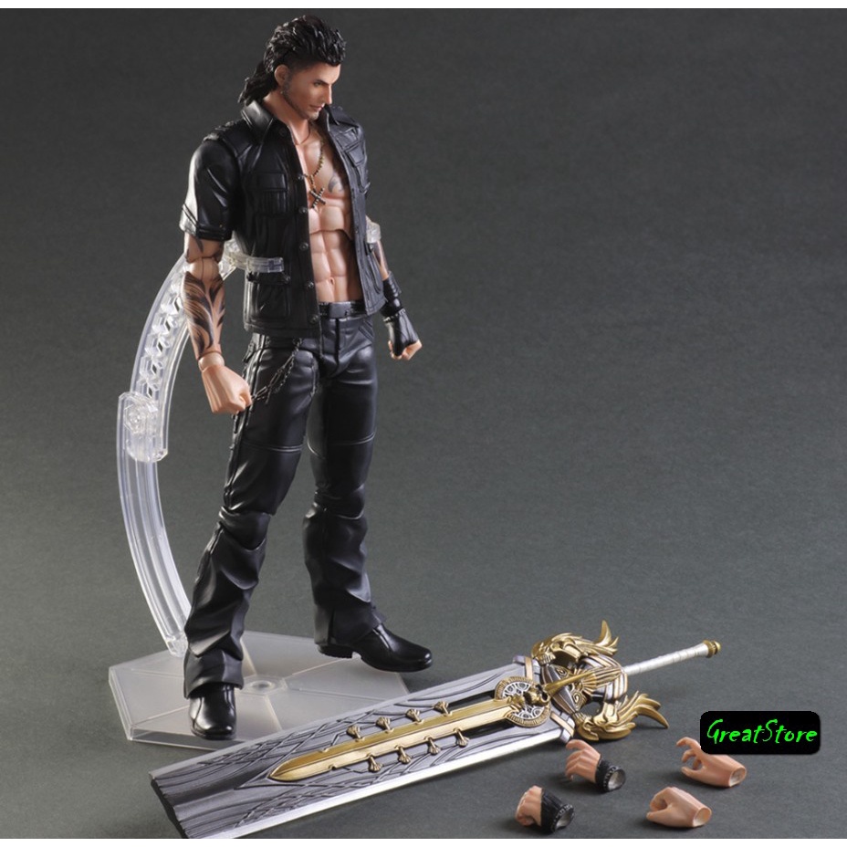 ( SẴN ) MÔ HÌNH FINAL FANTASY Gladiolus PA FIGMA FIGURE 26 cm CỬ ĐỘNG ĐƯỢC