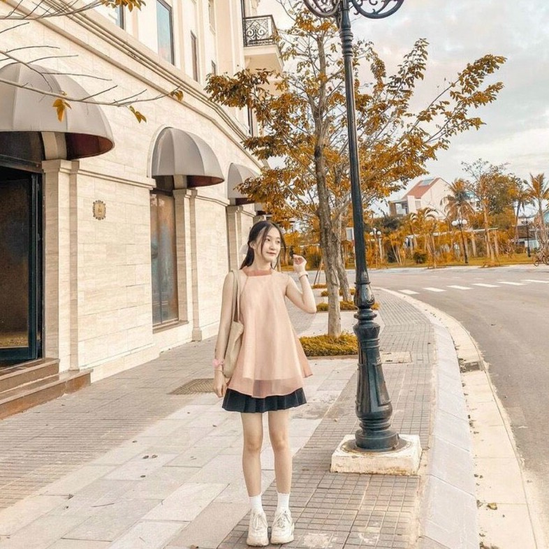 [Mã SKAMPUSHA8 giảm 8% đơn 300K] Set yếm nude cv H3187 (+hình thật) | BigBuy360 - bigbuy360.vn