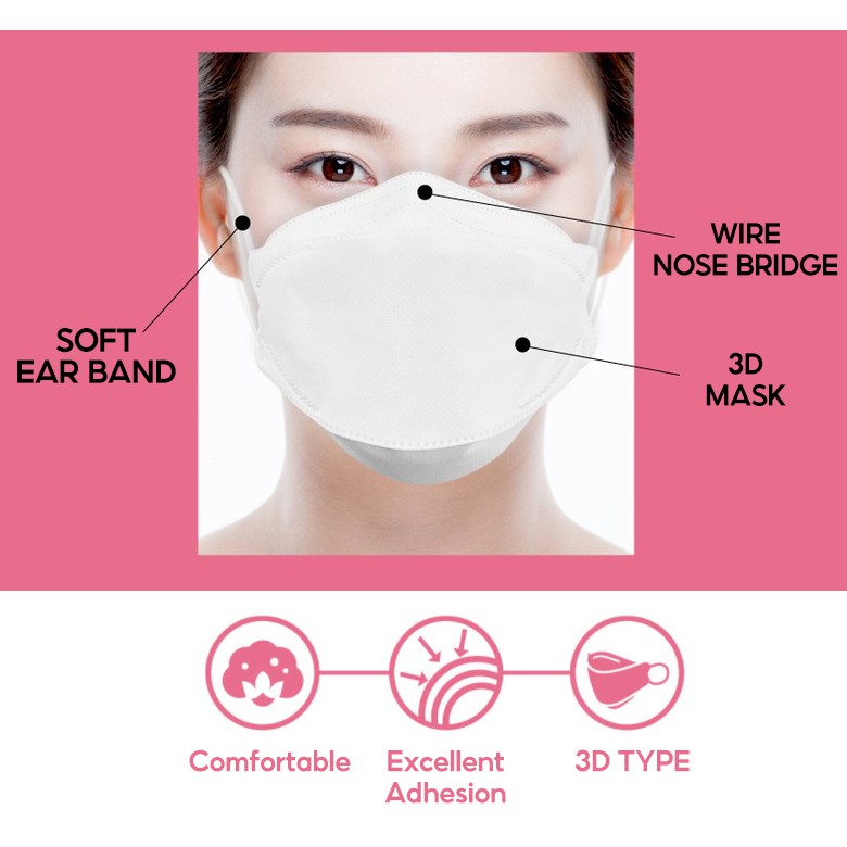 Cocoon Set 1 Gói 95 Mặt Nạ Hàn Quốc bfe 3d Làm Sạch Sâu Chất Lượng Cao