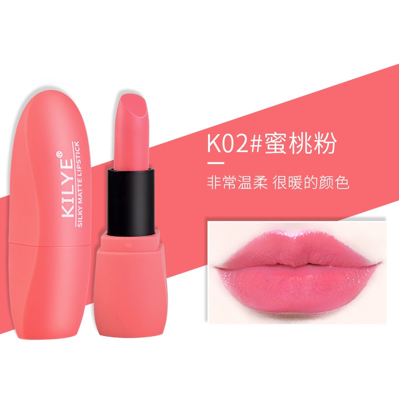 [Hàng mới về] Son lì KILYE dưỡng ẩm màu sắc thời trang