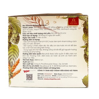 Bia Vàng Thầy Tu Eibauer Hefeweizen Hell - 500ml