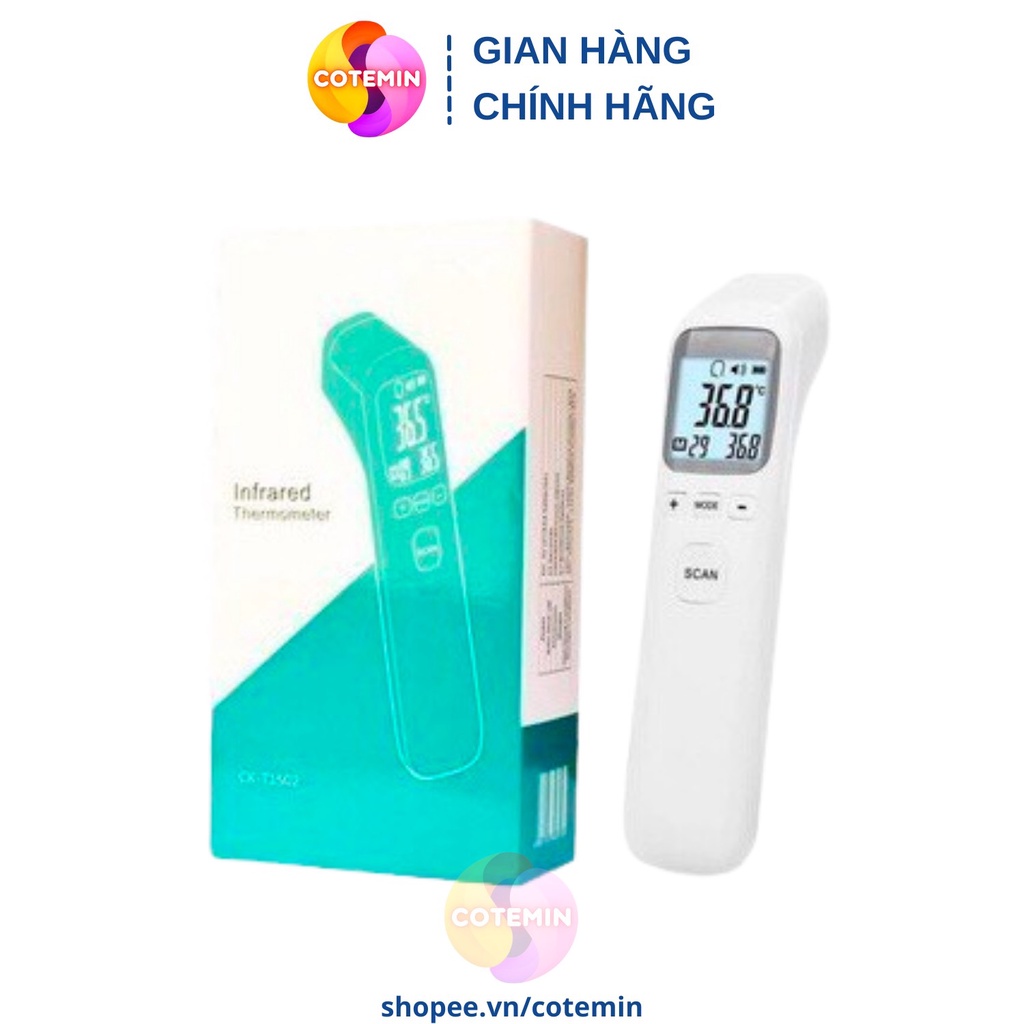 Nhiệt kế điện tử hồng ngoại đa năng đo trán CK1502, CK1803 COTEMIN