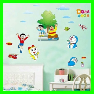 decan dán tường doremon và các bạn