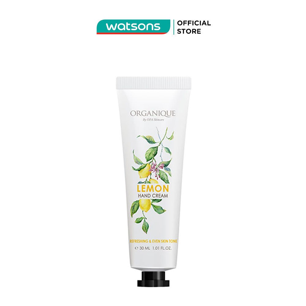 Kem Dưỡng Tay Organique Hương Chanh Lemon Hand Cream 30ml