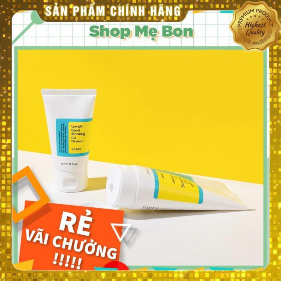 [TUÝP XANH] Sữa Rửa Mặt Dạng Gel Chiết Xuất Từ Dầu Cây Trà Cosrx Low PH Good Morning Gel Cleanser 150ml