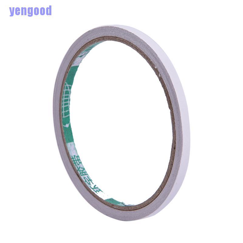 Cuộn băng keo hai mặt màu trắng dài 5m/8m tiện dụng