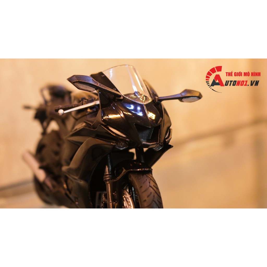 MÔ HÌNH XE YAMAHA YZF R6 2020 BLACK 1:12 WELLY 7493