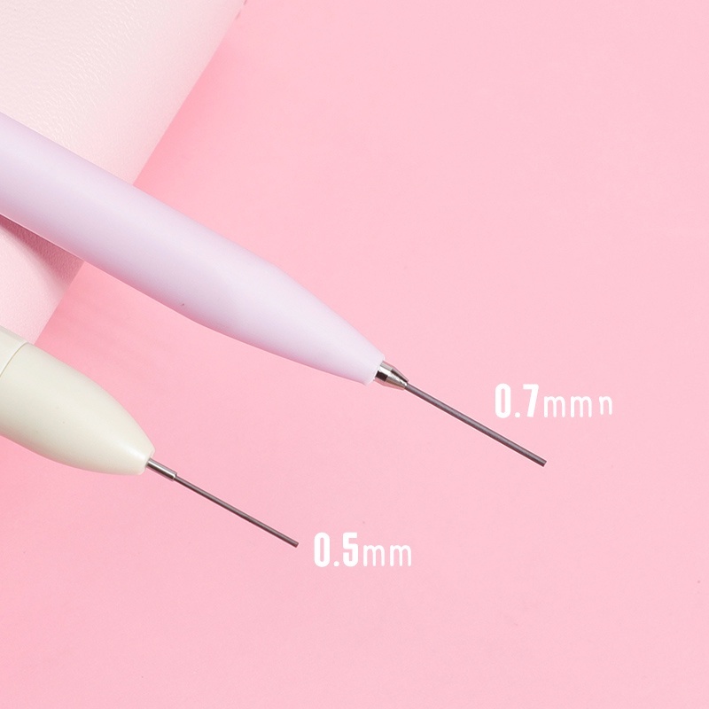 Bút Chì Bấm màu pastel đầu ngòi 0.5mm/0.7mm