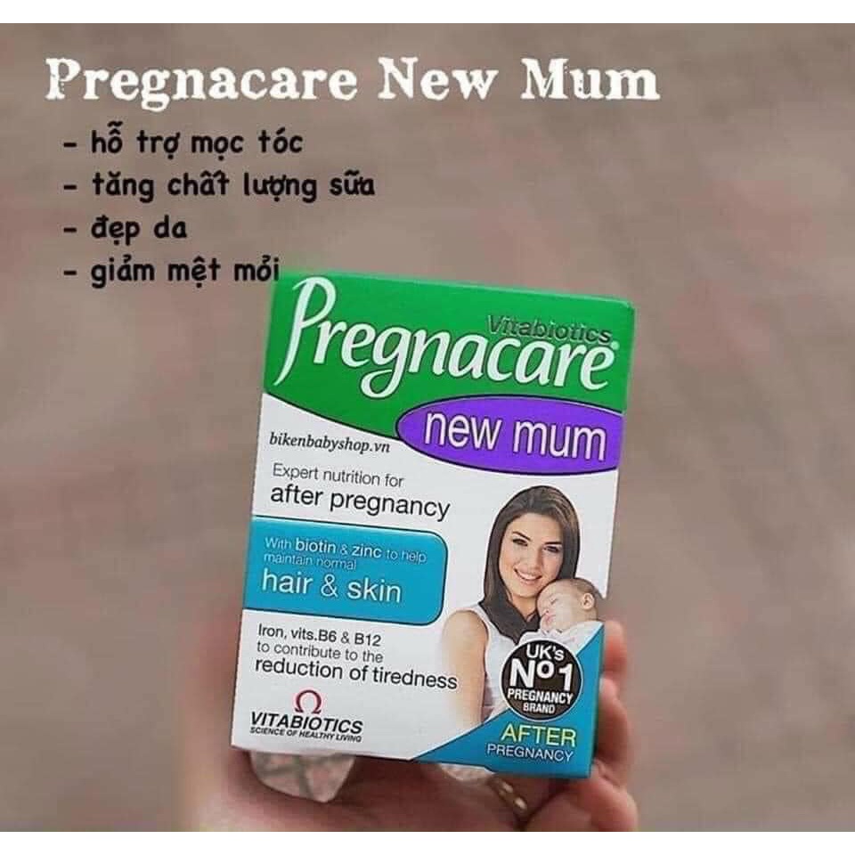 (MẪU MỚI) Viên uống Prenacare cho mẹ sau sinh