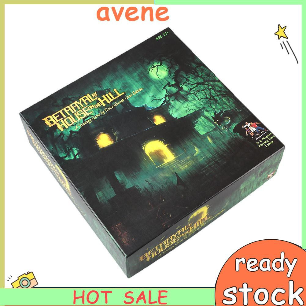 Bộ Thẻ Bài Trò Chơi Betrayal At House On The Hill