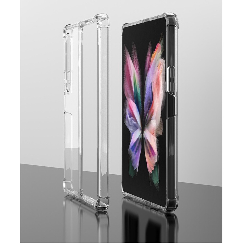 Ốp lưng Trong Suốt dành cho Samsung Galaxy Z Fold 4 Chống Sốc, Chống Ố Vàng