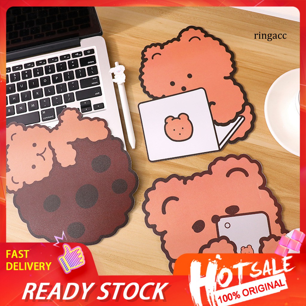 Tấm Lót Chuột Máy Tính In Hình Chú Gấu Đáng Yêu