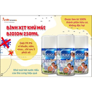 [YÊU THÍCH] BÌNH XỊT KHỬ MÙI BIOION