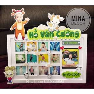 KHUNG ẢNH 12 THÁNG - Size M