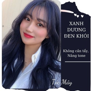 Thuốc Nhuộm tóc màu Xanh Dương Đen Khói