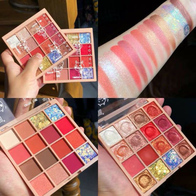 🦄 BẢNG PHẤN MẮT 16 Ô ĐA TÔNG 3043 Lameila eyeshadows palettes nội địa sỉ rẻ nhũ màu mắt lâu trôi chuẩn màu NGỰA BEAUTY | BigBuy360 - bigbuy360.vn