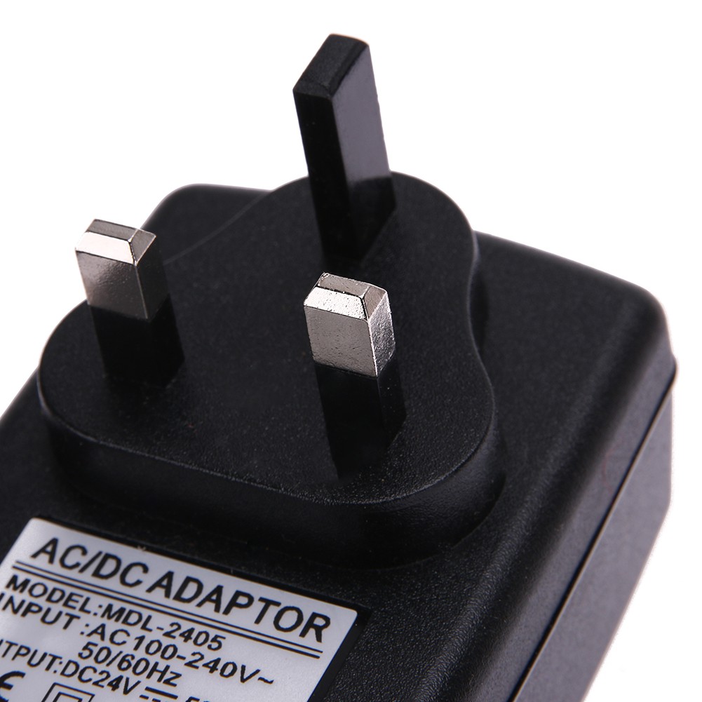 [mkchung] DC24V 0.5A Adapter AC 100V-240V to DC 24V Converter Power Supply Adapter 5.