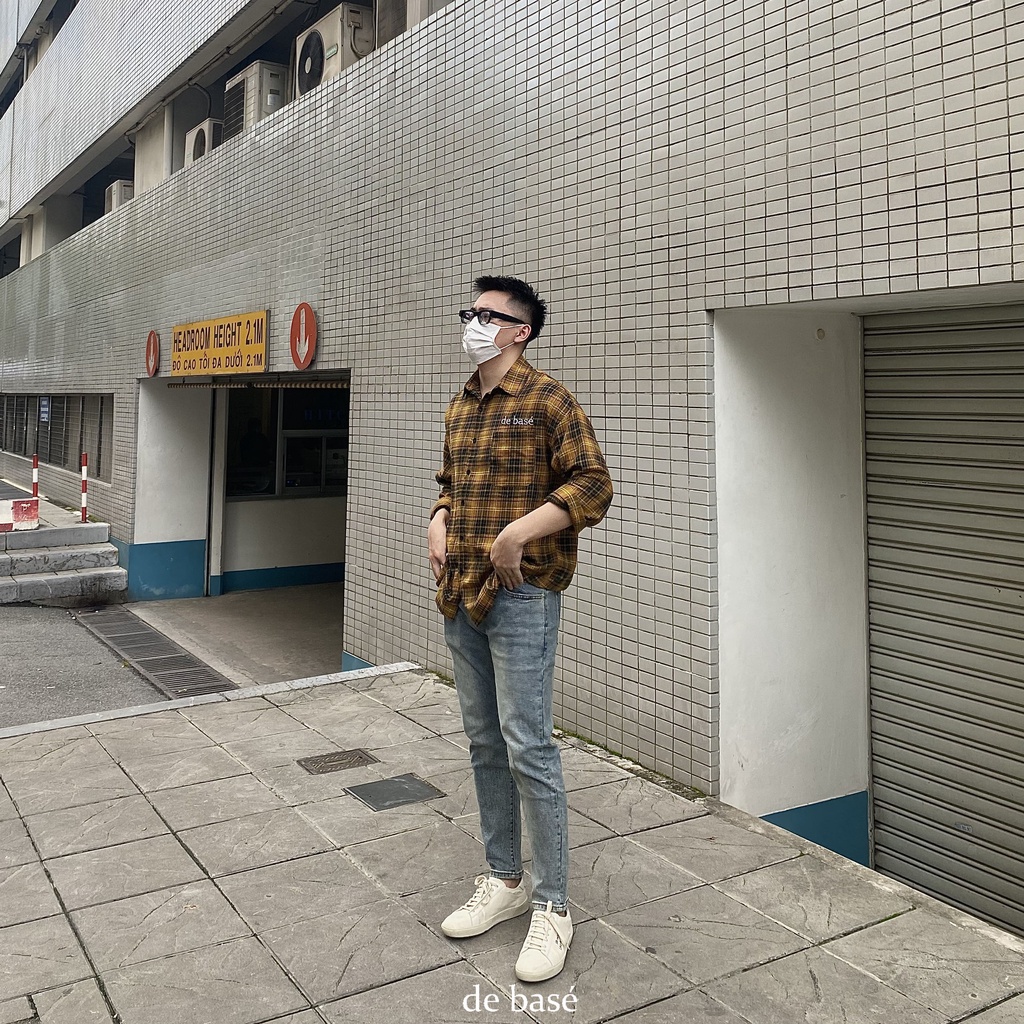 Áo sơ mi kẻ  - Orche Flannel - Form Oversize - De Basé