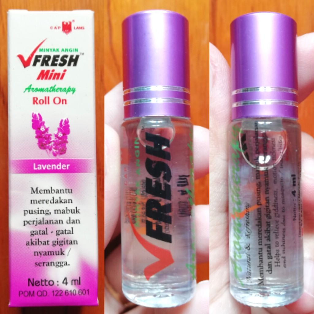 Dầu lăn tinh dầu thảo mộc VFRESH (4ml) | Thế Giới Skin Care
