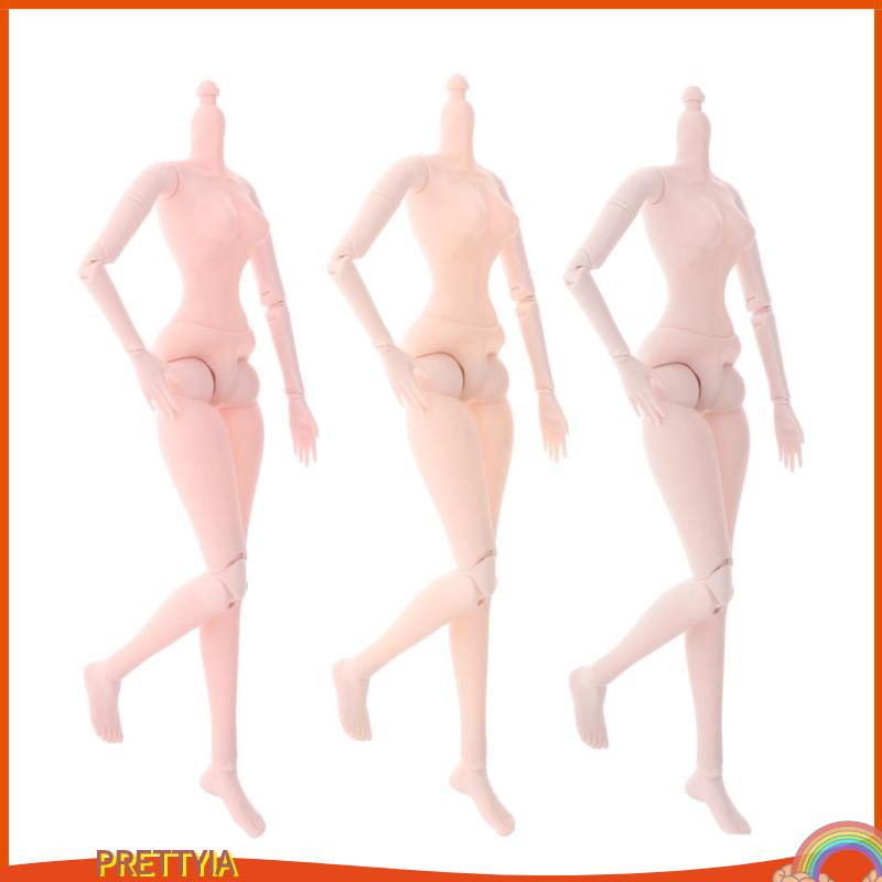 60cm 21 Khớp Khỏa Thân Không Đầu Cho Phụ Kiện Búp Bê BJD 1 / 3