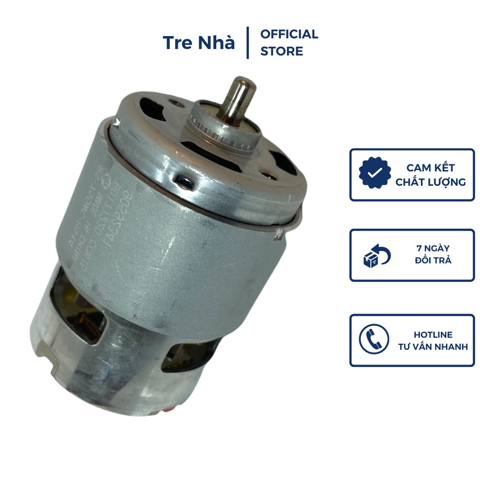 Động cơ Wanbaozhi 755 động cơ mô-men xoắn cực đại công suất cao tốc độ cao 8.8KG