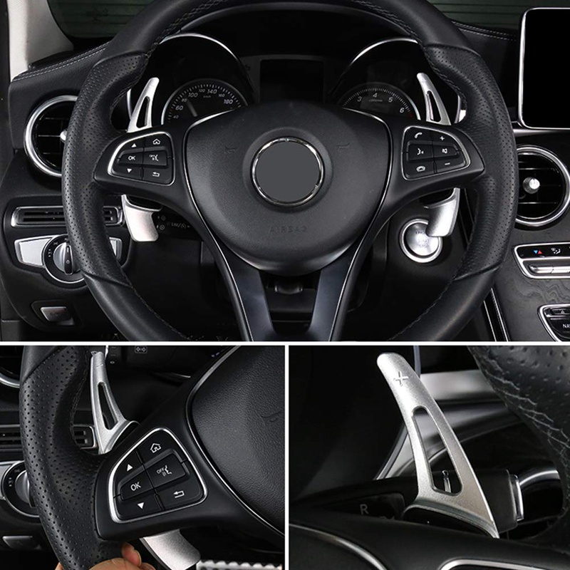Cần Gạt Chuyển Số Mở Rộng Bằng Hợp Kim Nhôm Cho Mercedes Benz Sier For a B C CLA CLS E G GL GLA GLC GLE GLS Metris S Sllc Class