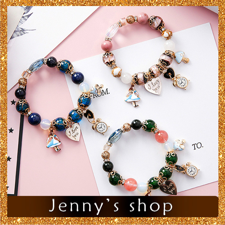 ✨Jenny’s shop✨Vòng tay hạt tráng men phong cách quốc gia Bohemian