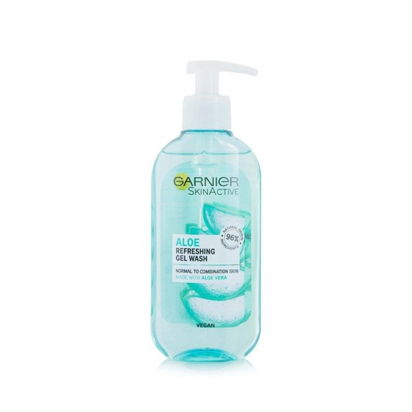 [TOP 1 SHOPEE] Sữa rửa mặt Garnier Skinactive Aloe Refreshing Gel Wash 200ml (Bill Anh)