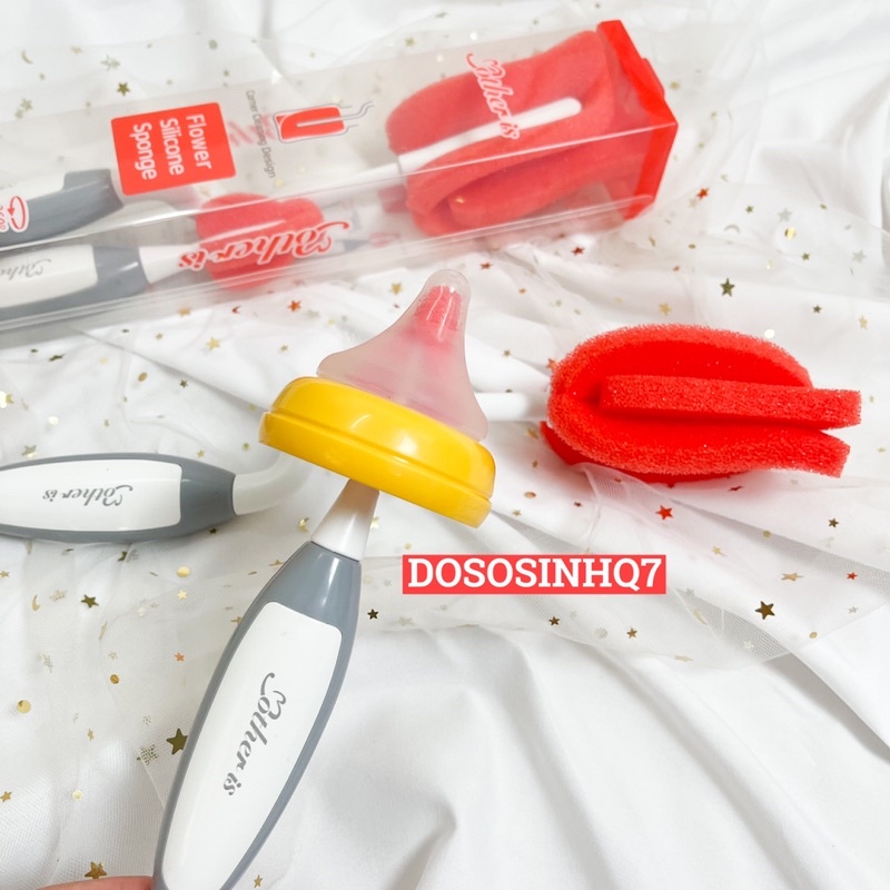 Bộ cọ rửa bình sữa silicone Mother Is