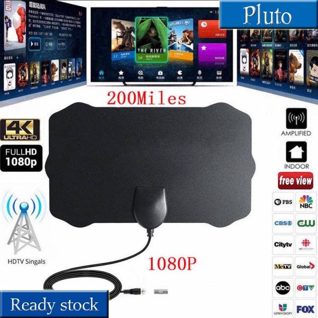 Ăn-ten bán kính 200 dặm 1080p TV 4K HD chuyên dụng cho HDTV