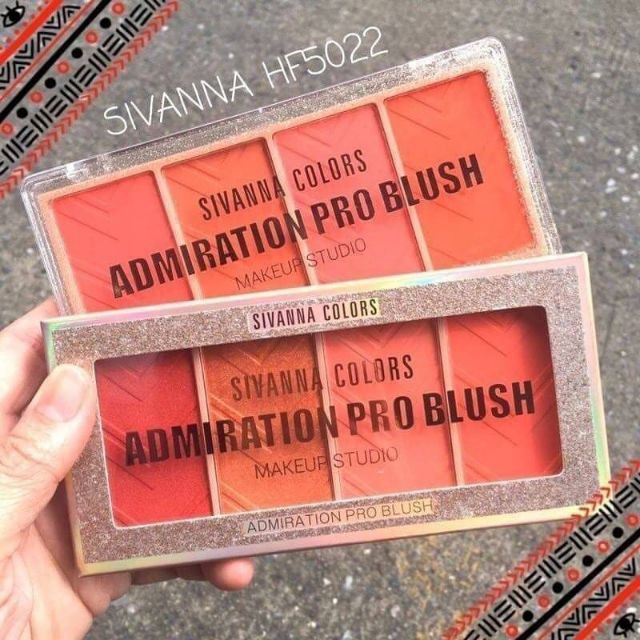 Phấn Má Hồng Sivanna Colors Admiration Pro Blush HF5022 20g | BigBuy360 - bigbuy360.vn